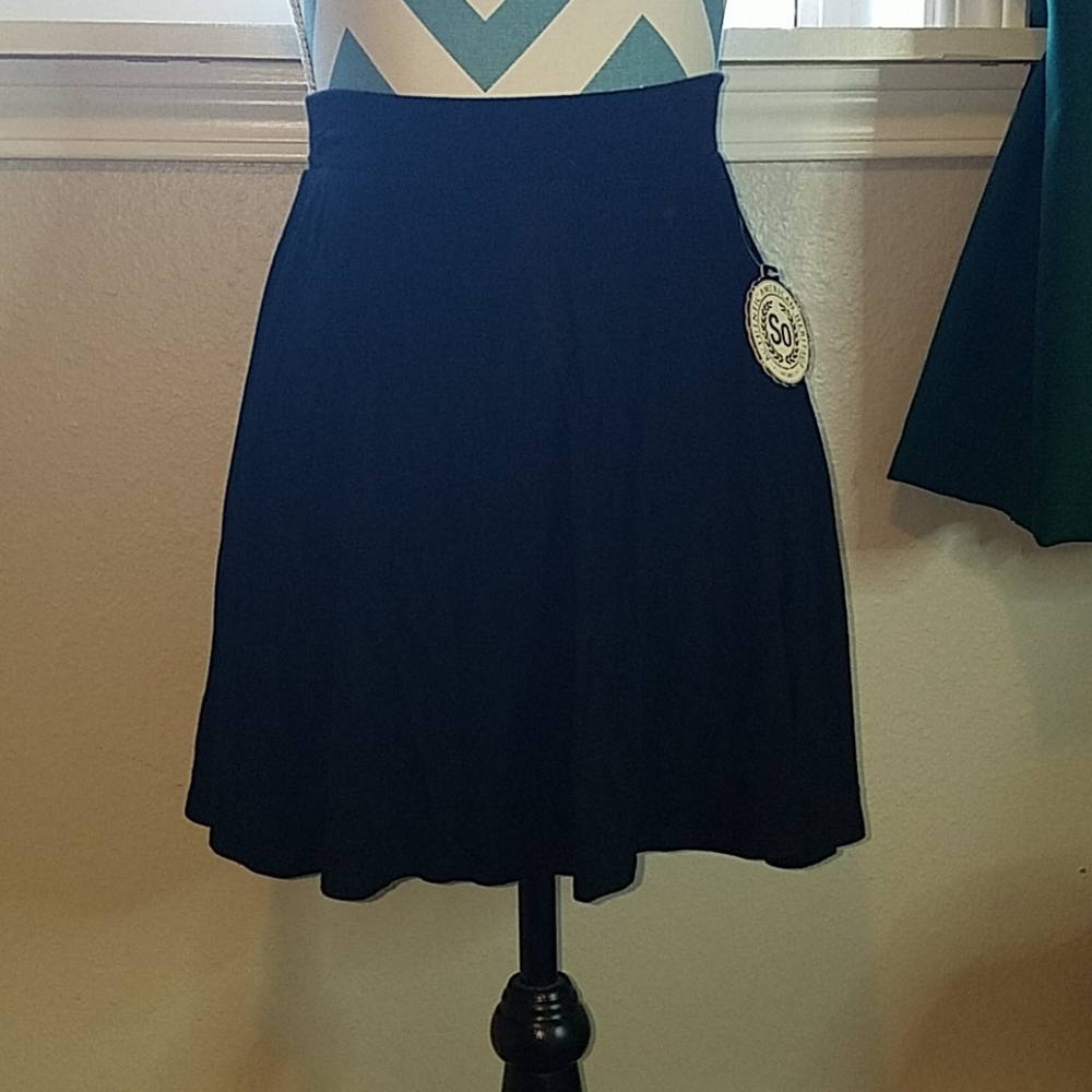 Black Skater Skirt